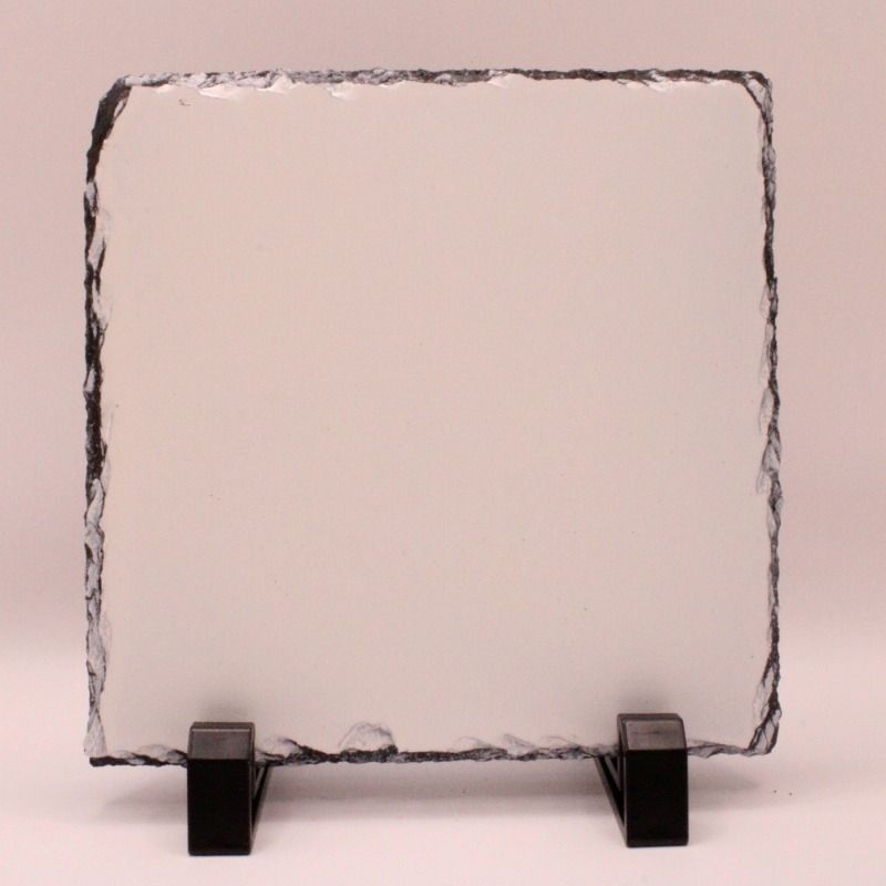 Bestel deze mooi vierkanten leisteen, kies uw mooiste, dierbaarste foto en maak er een blijvende herinnering van. Sublimatie leisteen vierkant